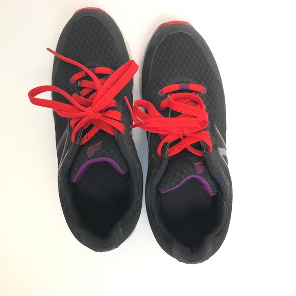 New Balance 630v4 Women Sz 8 Black Purple Red EUC - Picture 5 of 7